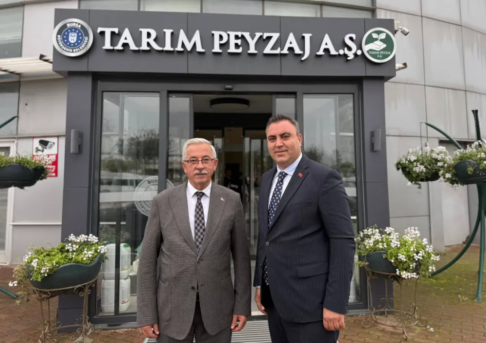 Başkan Karışık’tan Bursa Büyükşehir Belediyesi Tarım A.Ş.’ye Ziyaret