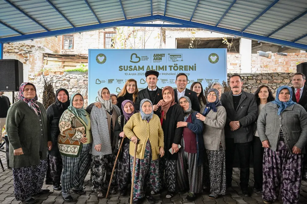  Büyükşehirden susam üreticilerine destek