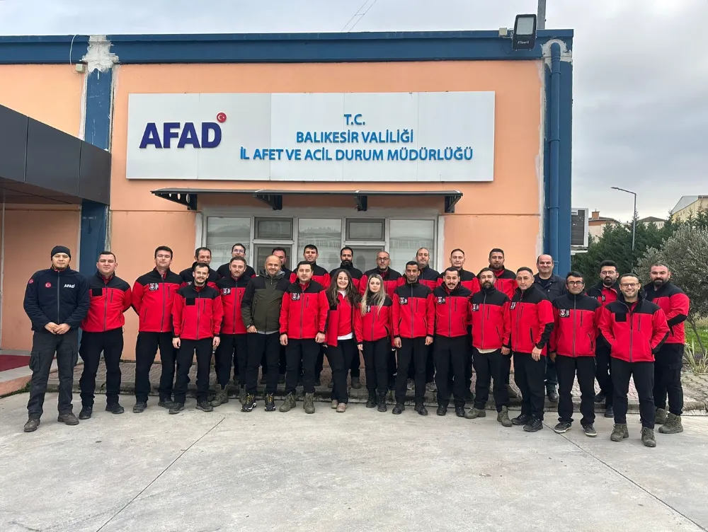 Bandırma Belediyesi Arama Kurtarma Ekibi, AFAD’da Akreditasyon Eğitimini Tamamladı