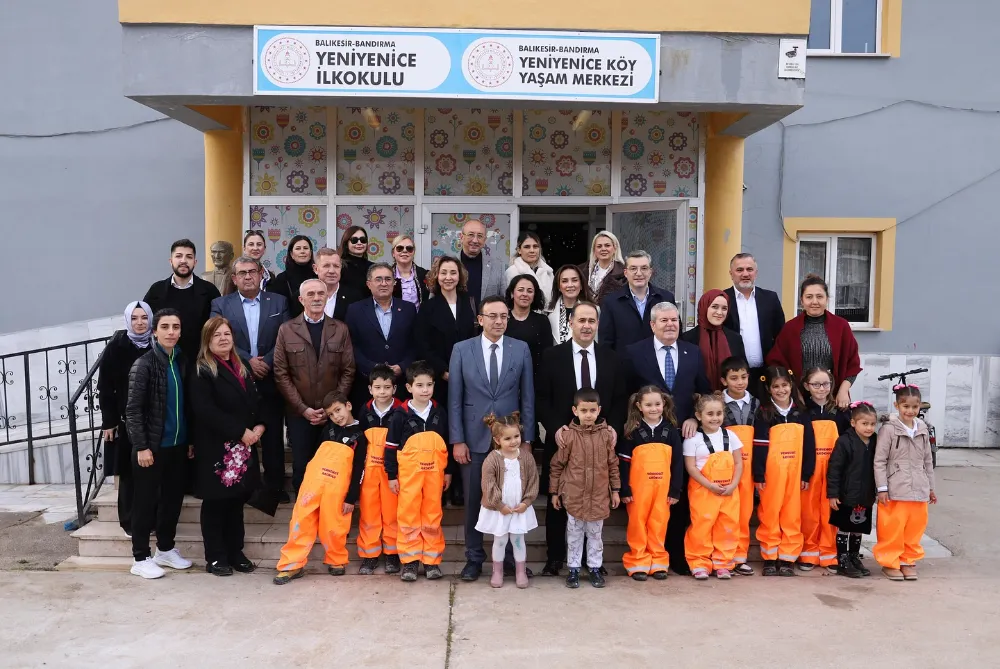 BANDIRMA’DA ÖRNEK PROJE: EĞİTİM VE DOĞA İÇ İÇE