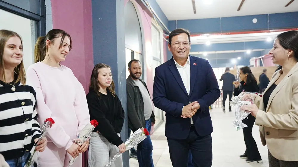 BAŞKAN SAK’TAN “DÜNYA KADIN HAKLARI GÜNÜ” ZİYARETLERİ